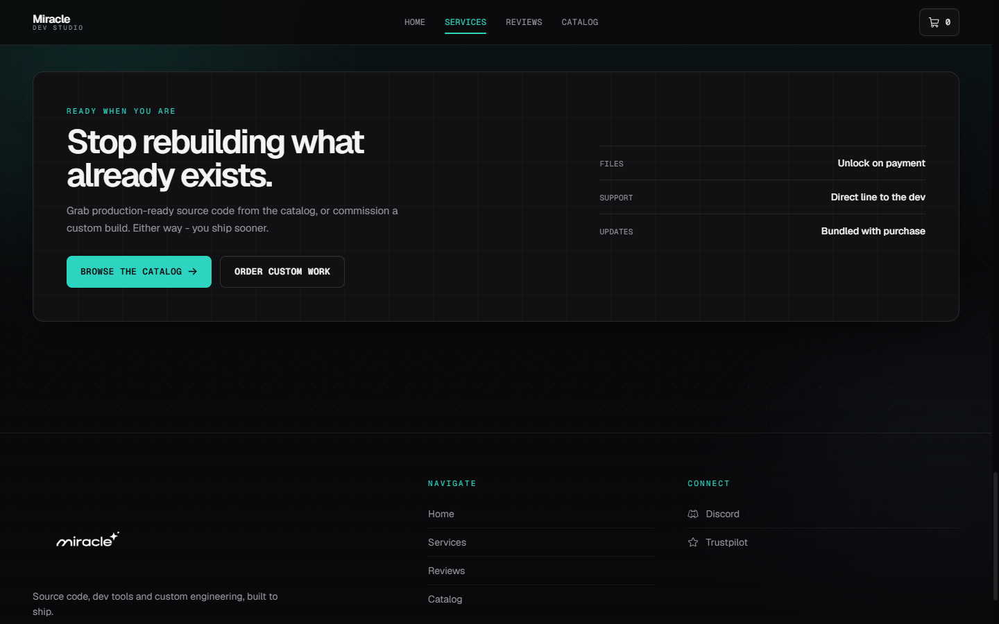 Komerza Custom Storefront, screenshot 4